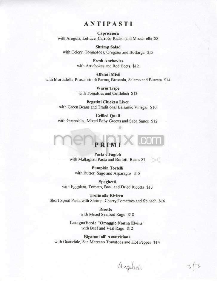 Menu page 3