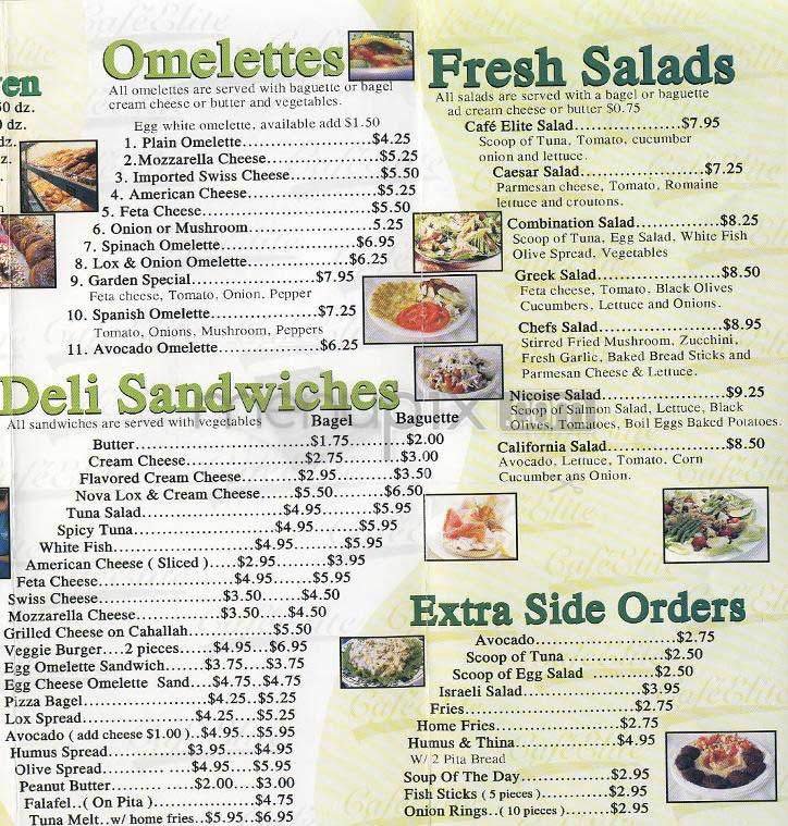 Menu page 2