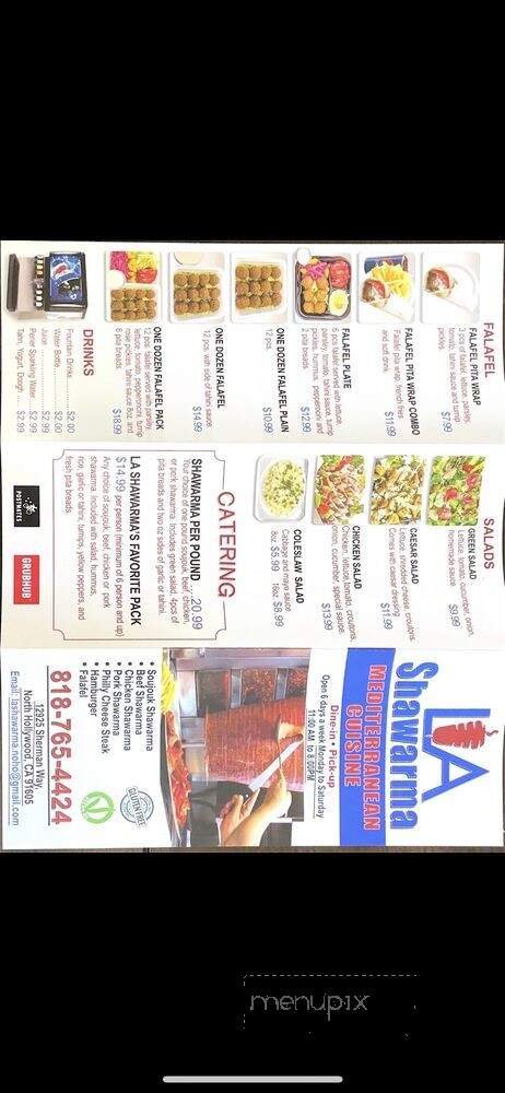 Menu page 1