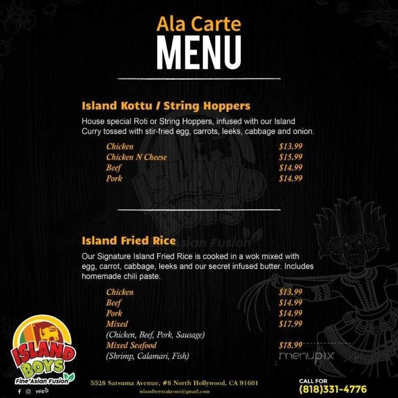 Menu page 2