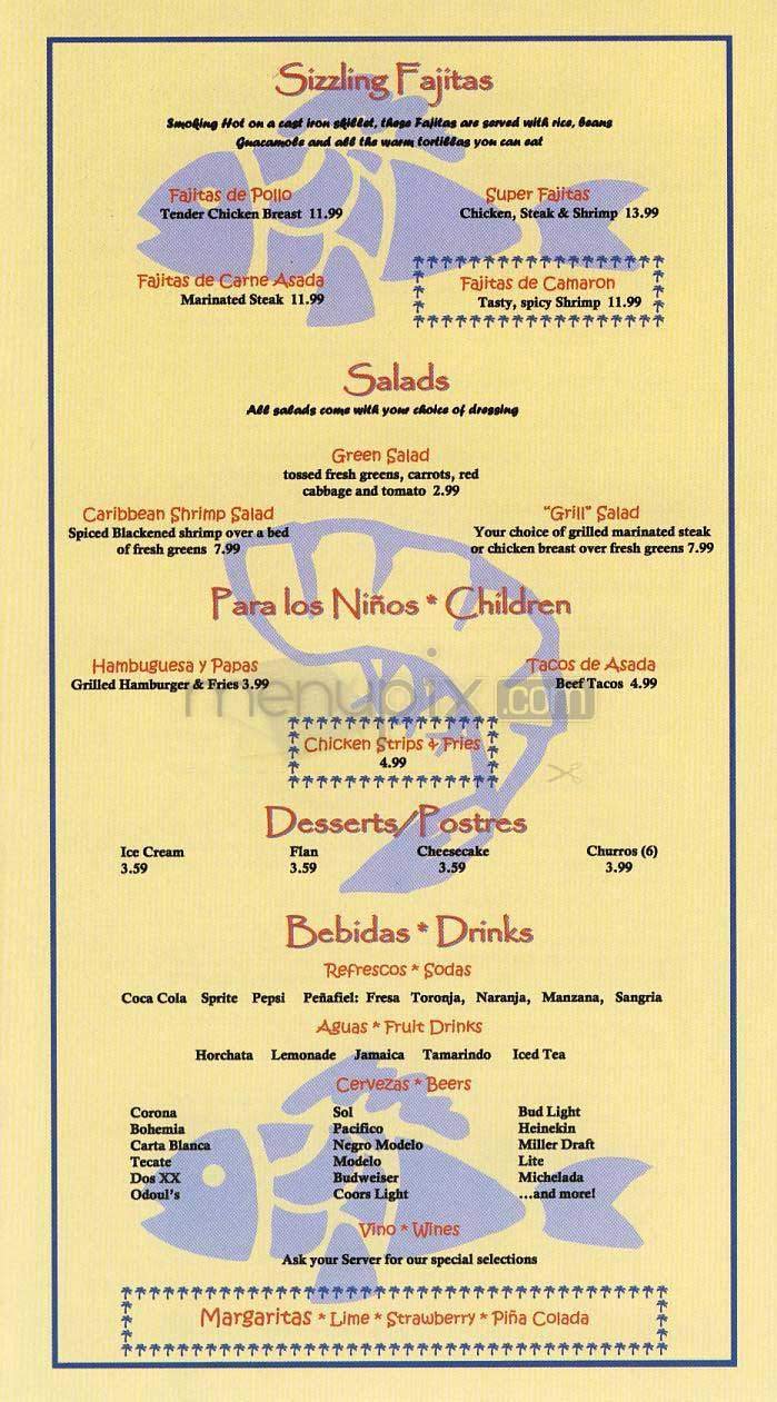 Menu page 5