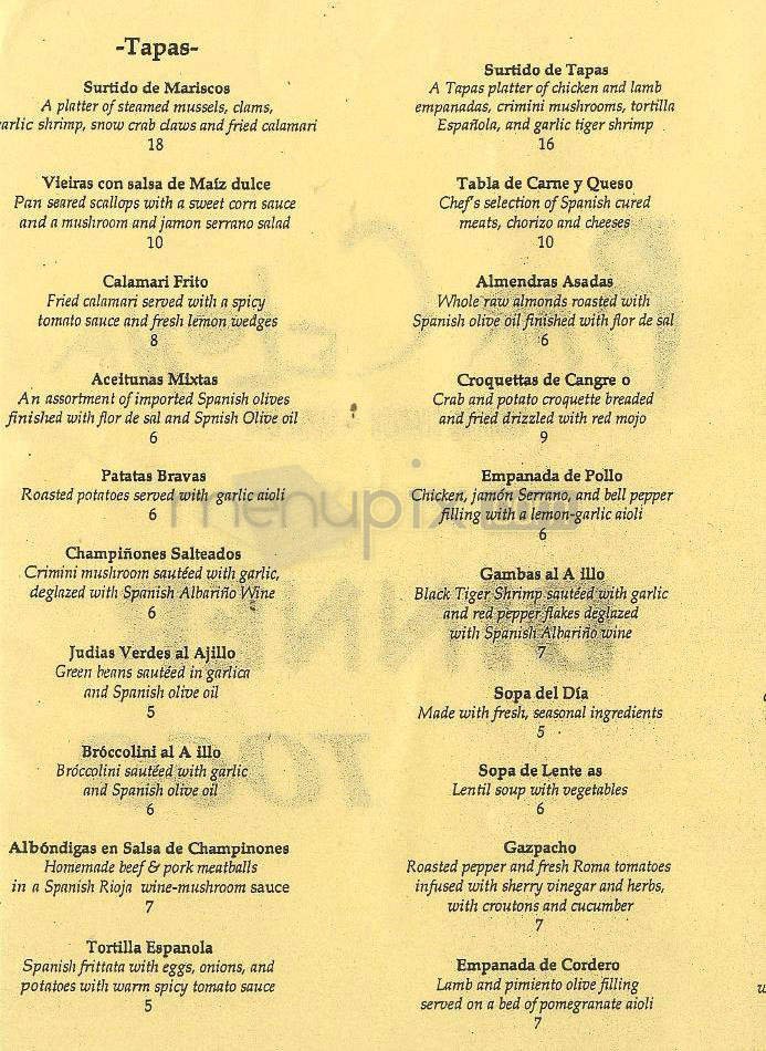Menu page 2