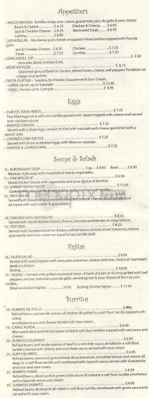 Menu page 2