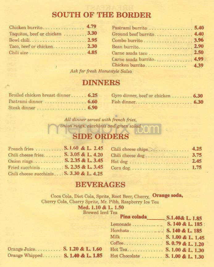 Menu page 4