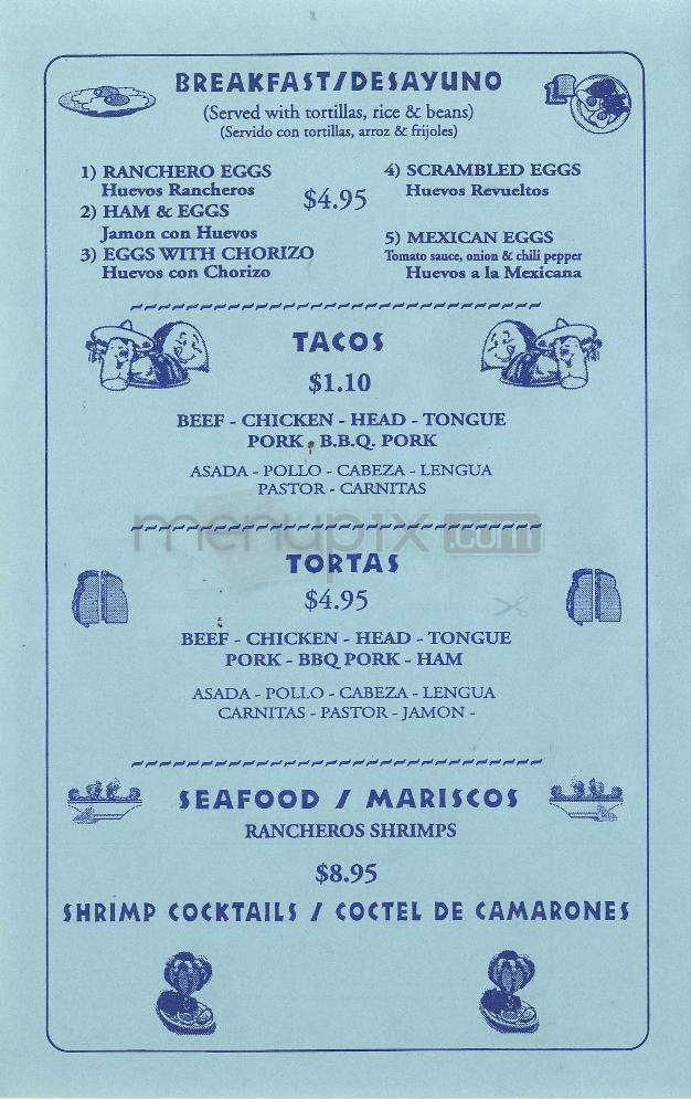 Menu page 2