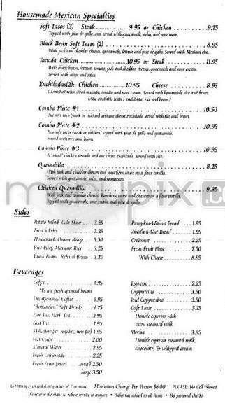 Menu page 6
