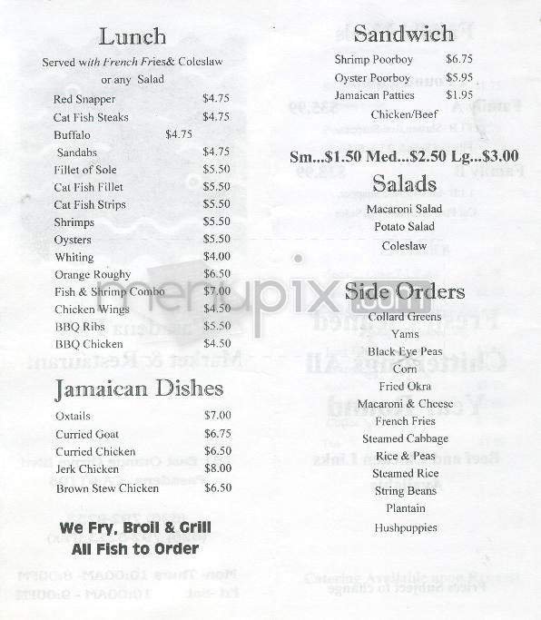 Menu page 2