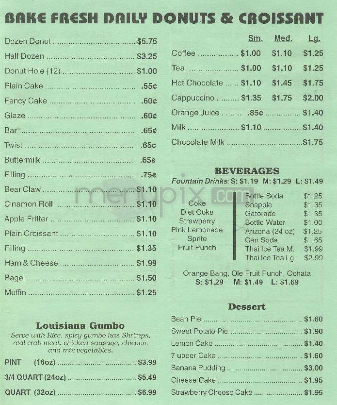 Menu page 4