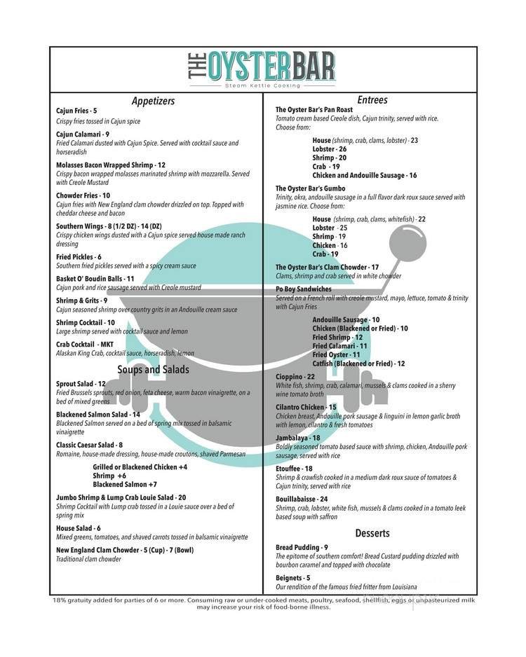 Menu page 1