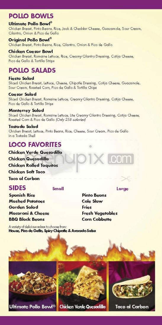 Menu page 2