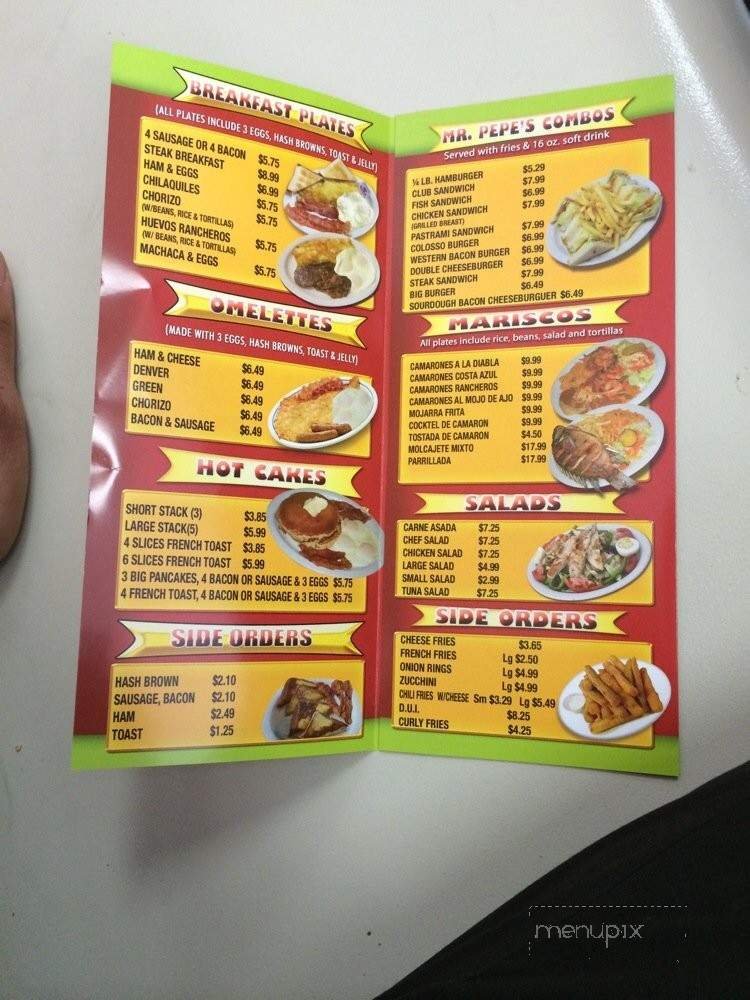 Menu page 2