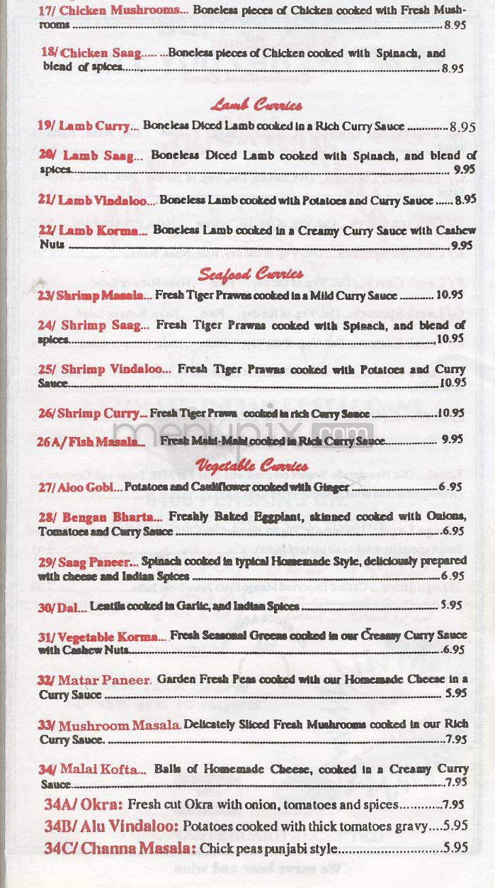 Menu page 4