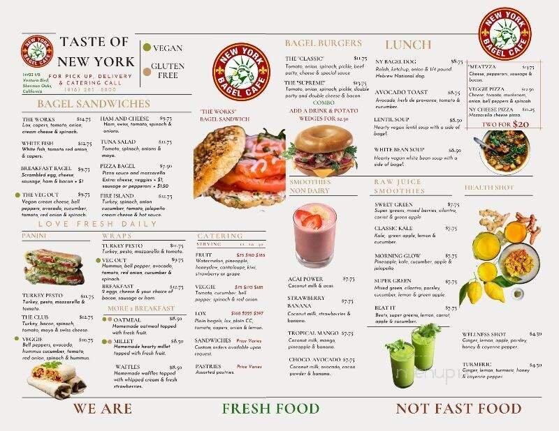 Menu page 1