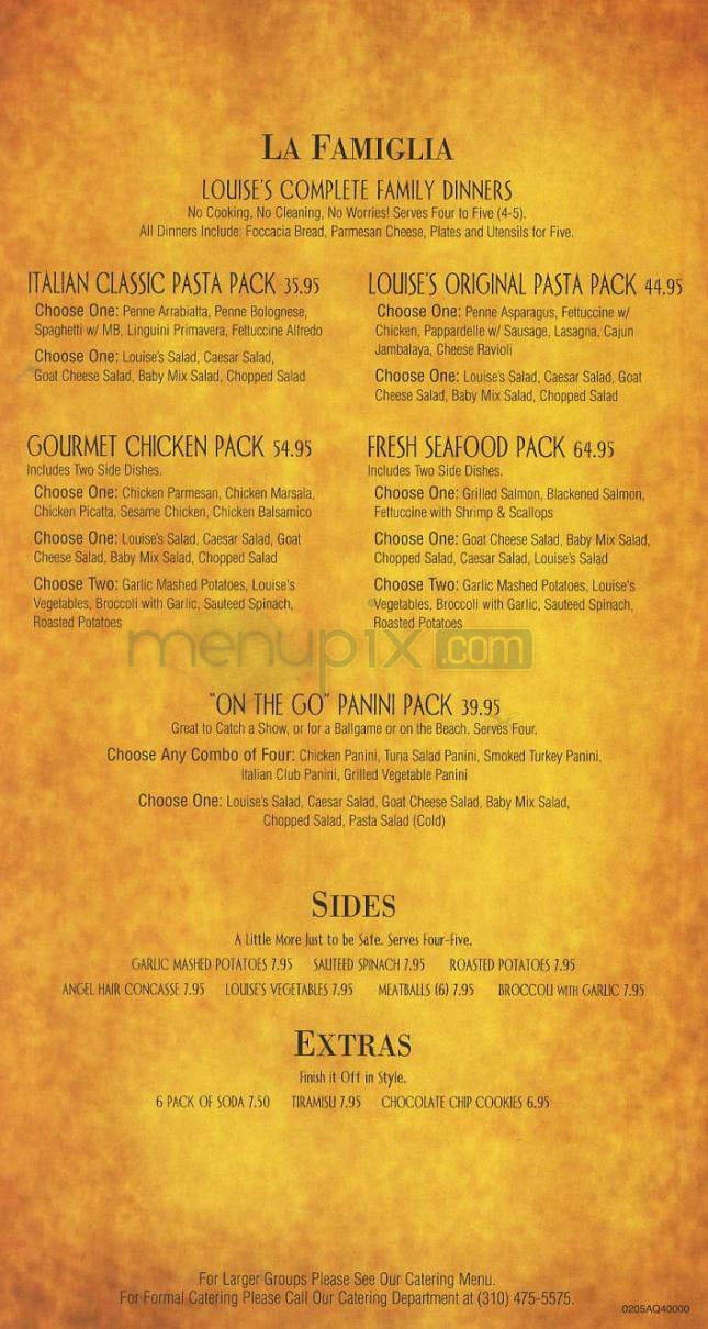 Menu page 6
