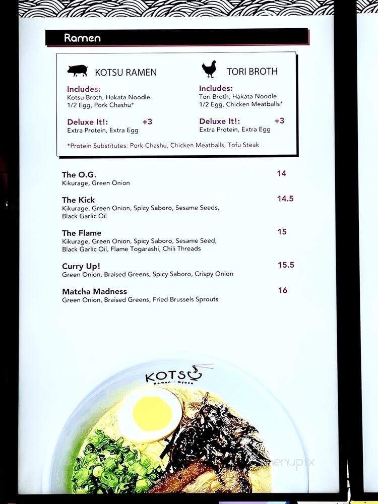 Menu page 2