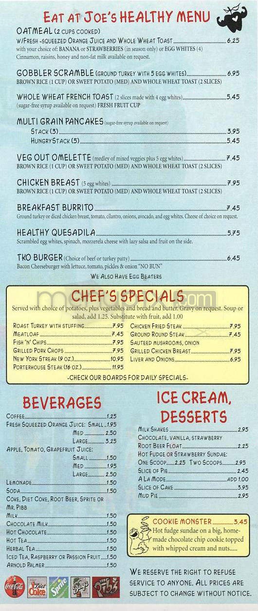 Menu page 4