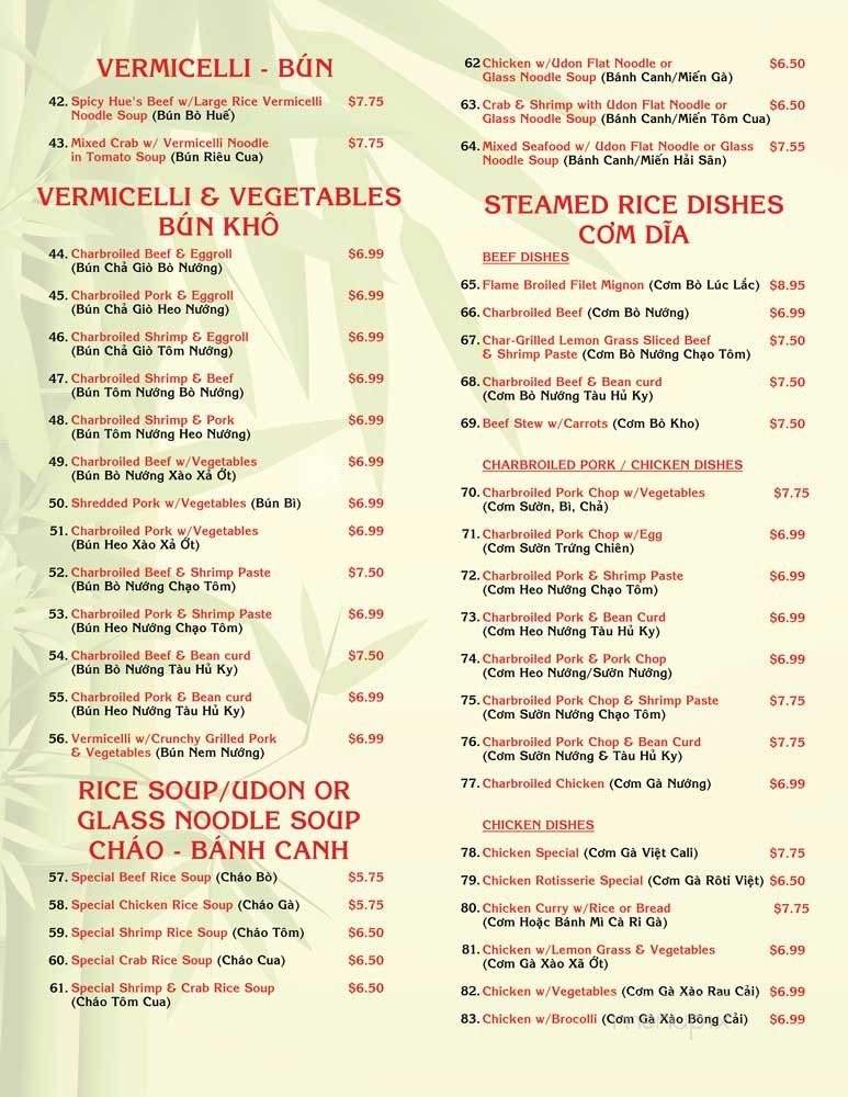 Menu page 4