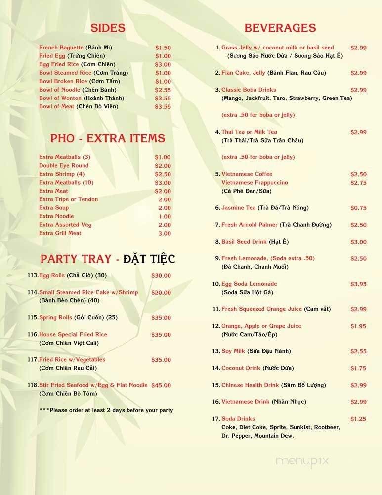 Menu page 6