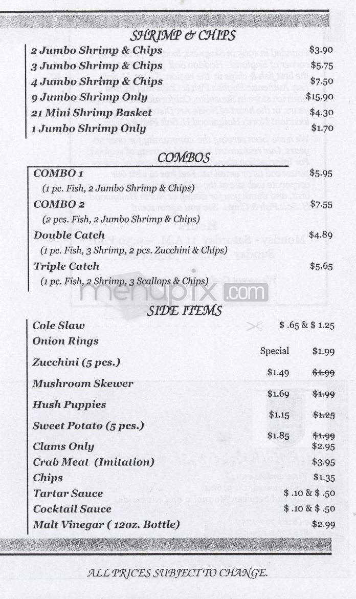 Menu page 2
