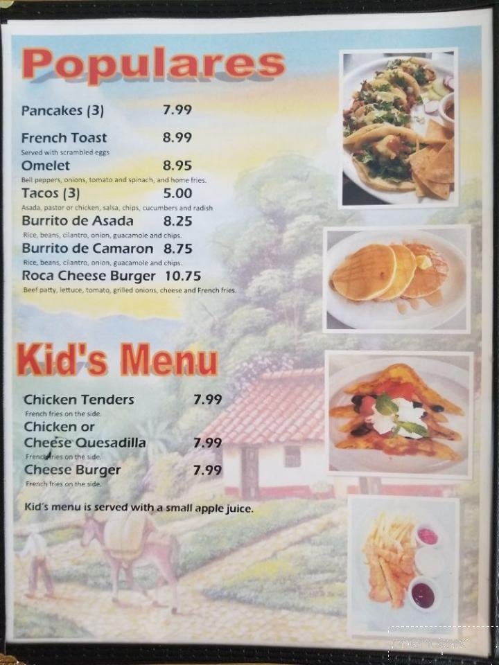 Menu page 5