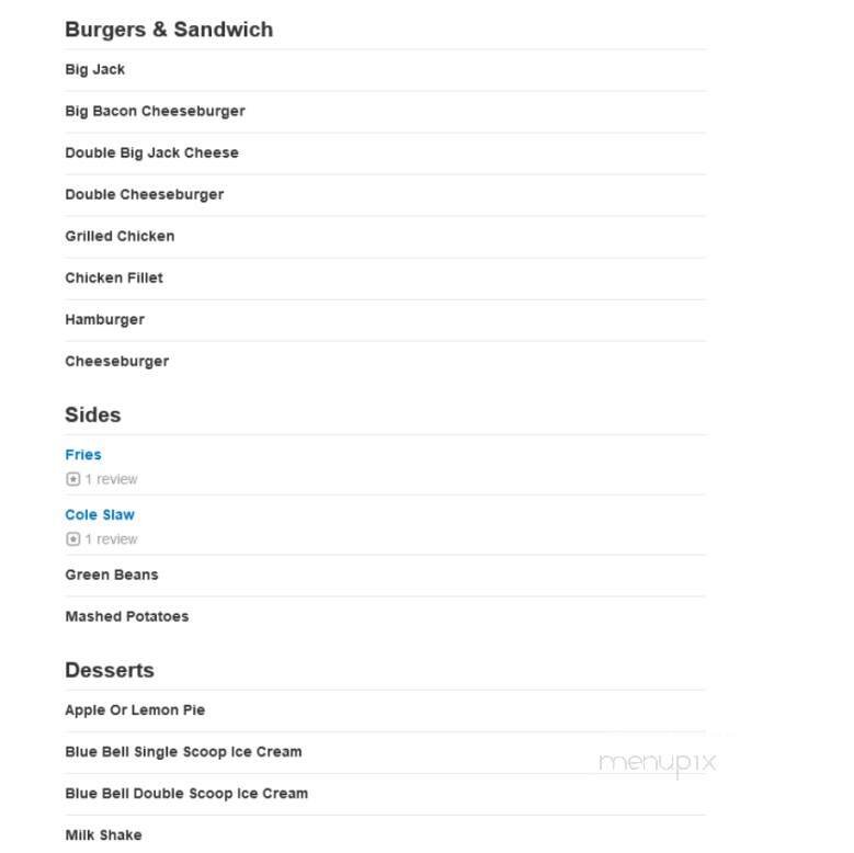 Menu page 2