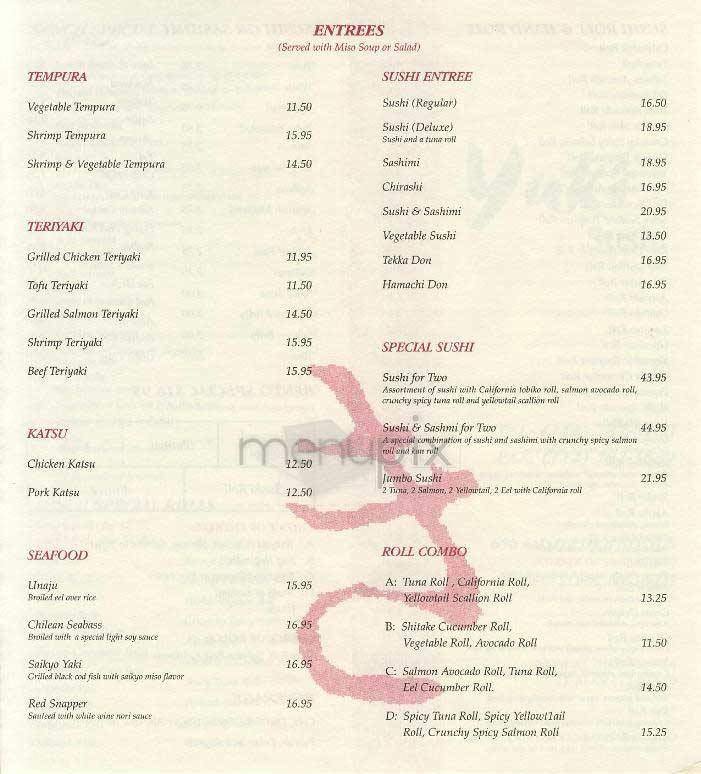Menu page 3