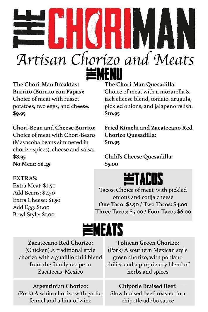 Menu page 1