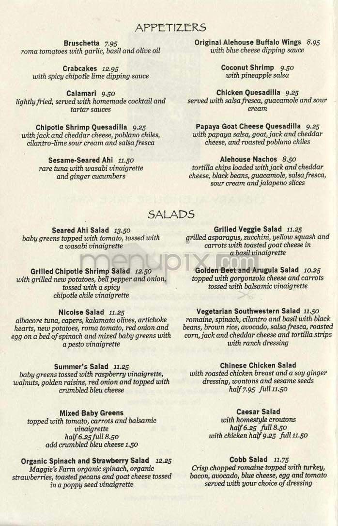 Menu page 2