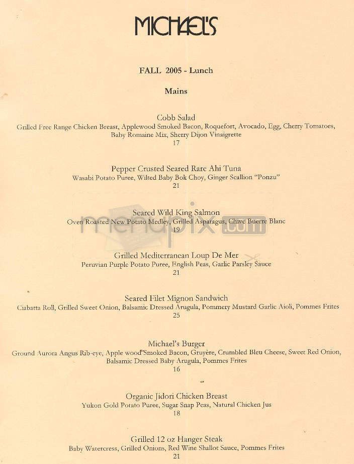 Menu page 2
