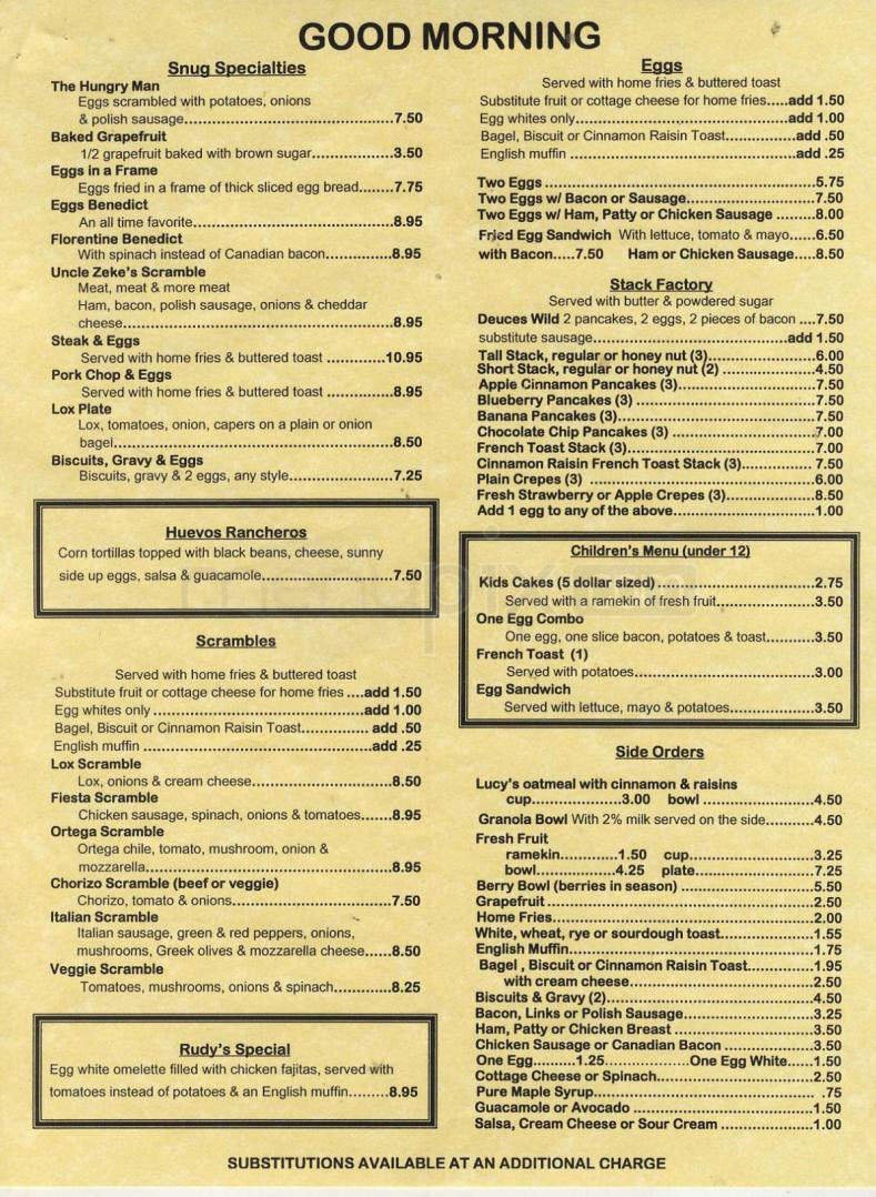Menu page 2
