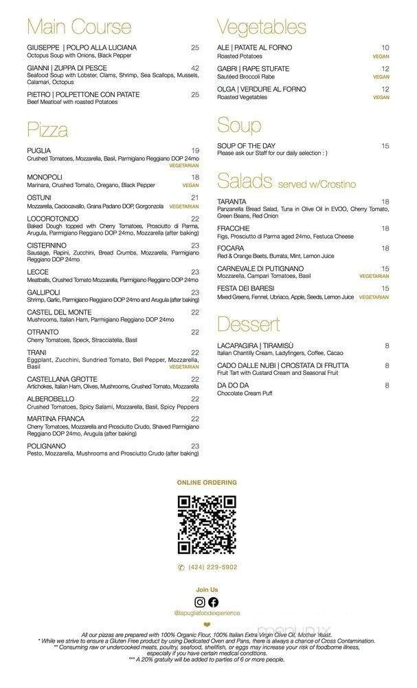 Menu page 2