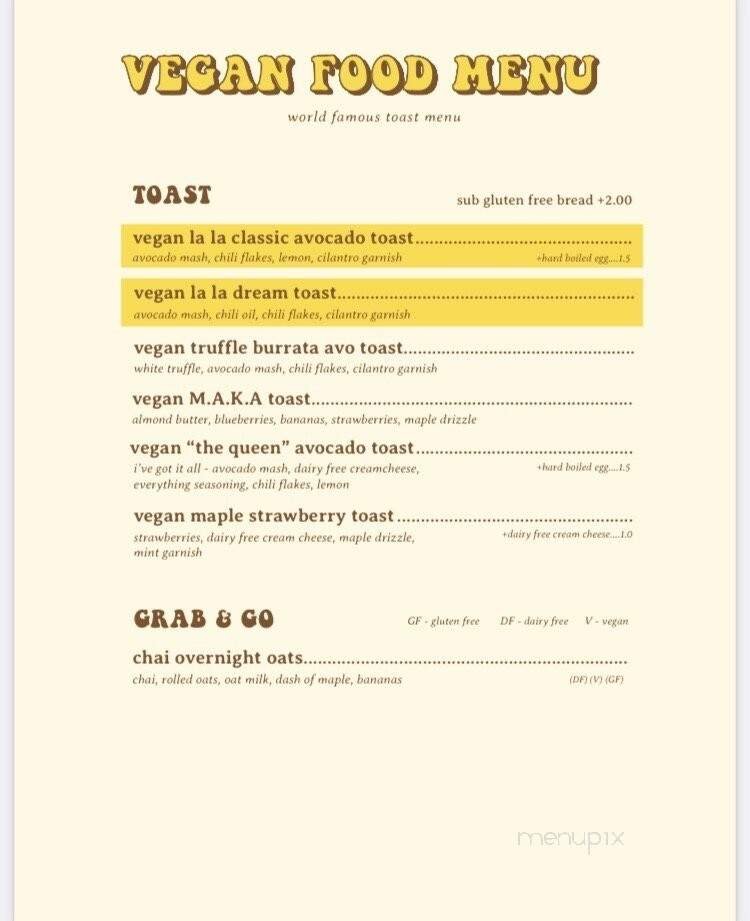Menu page 7