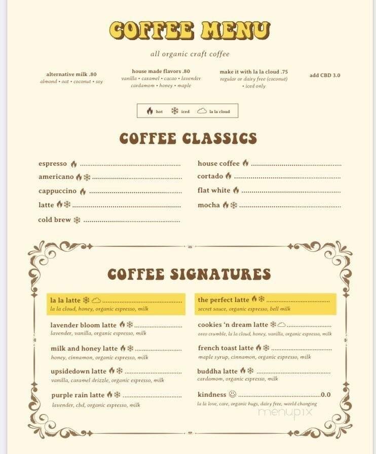Menu page 8