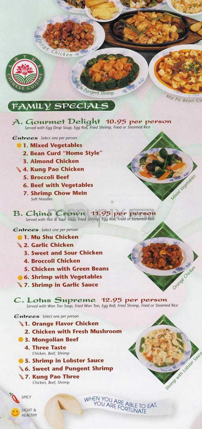 Menu page 6