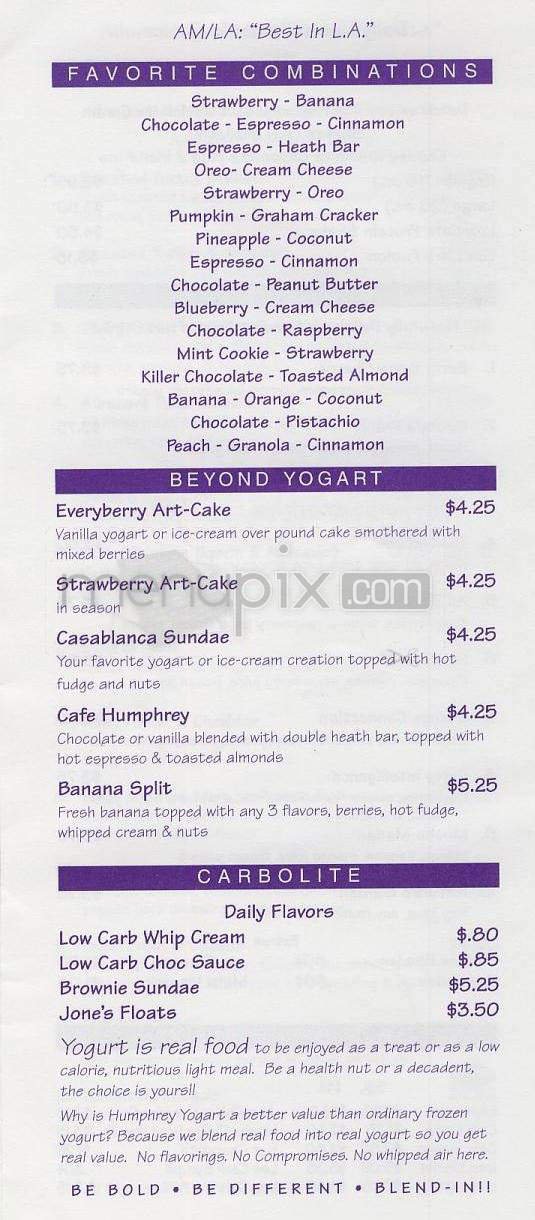 Menu page 4