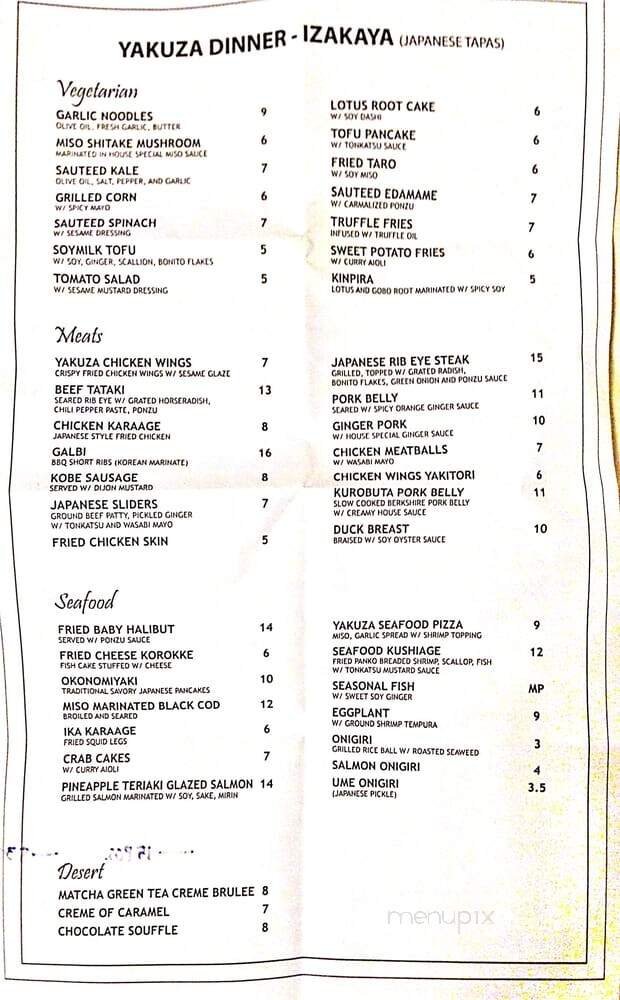 Menu page 3