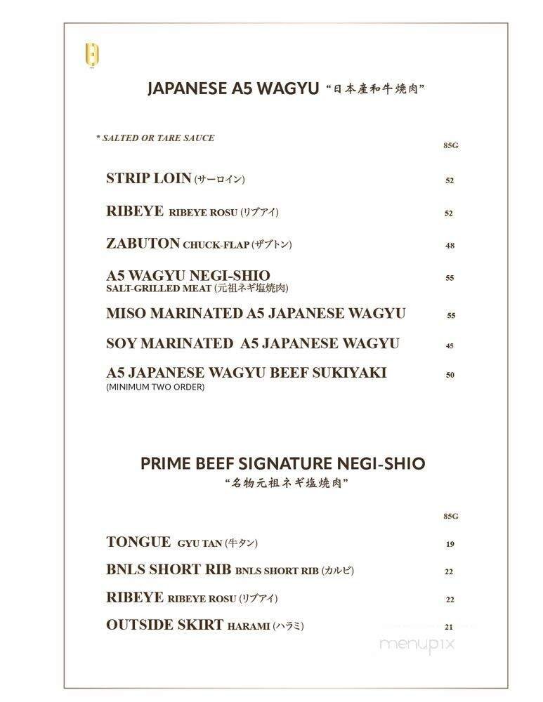 Menu page 5