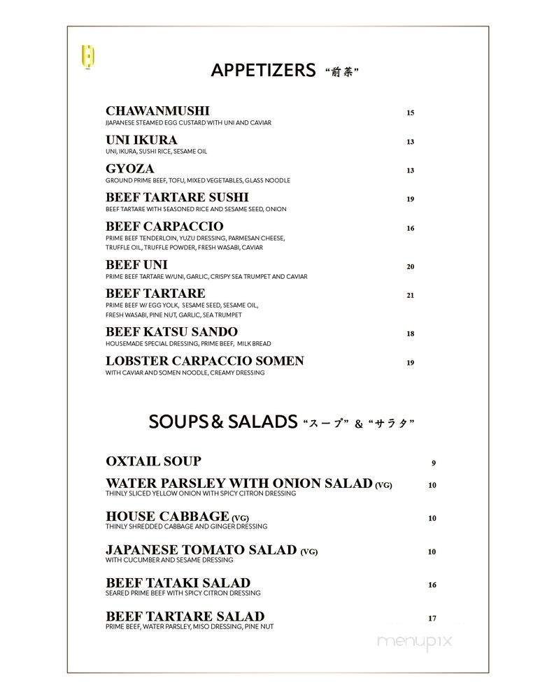 Menu page 14