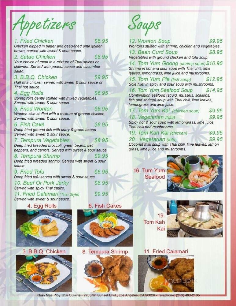 Menu page 4