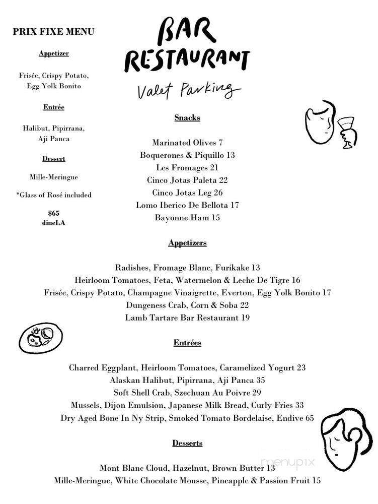 Menu page 5