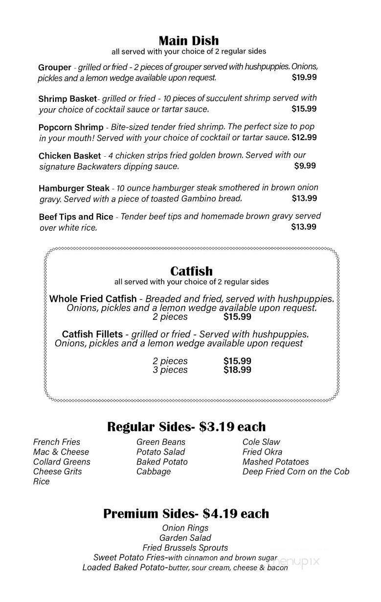 Menu page 6