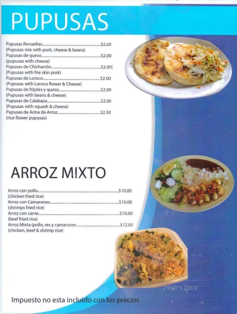 Menu page 3