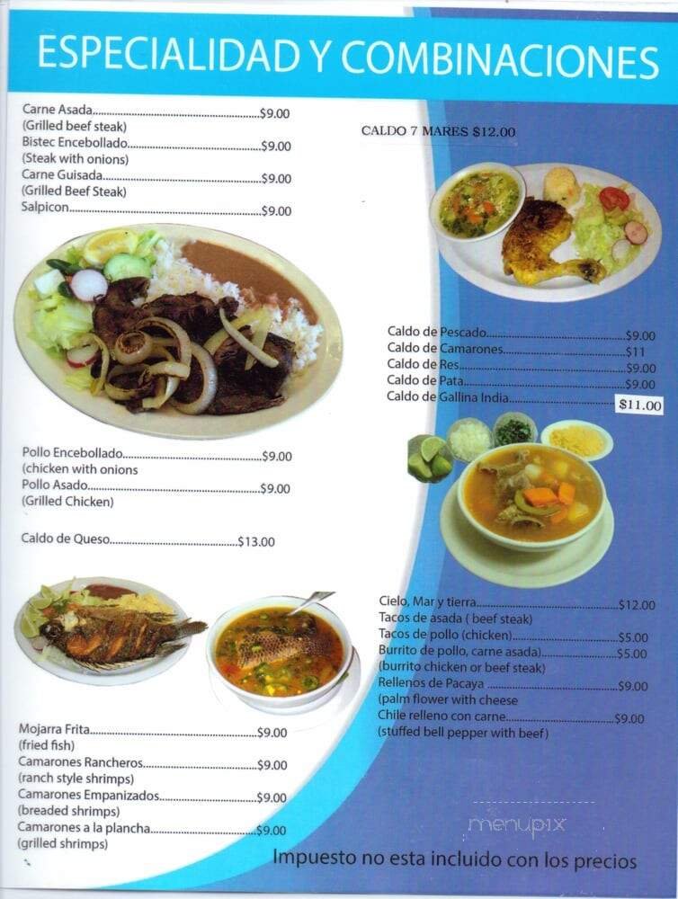 Menu page 4