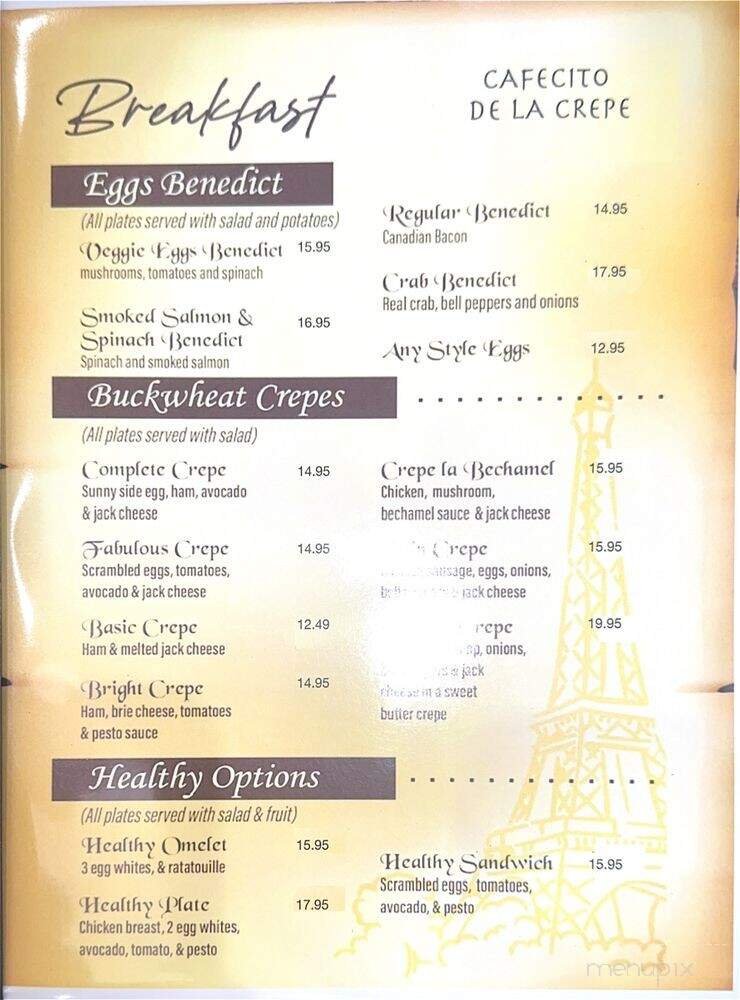 Menu page 2