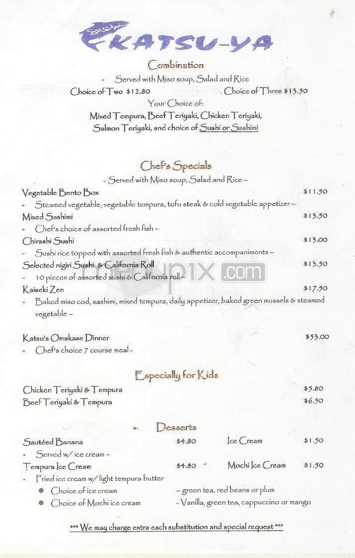 Menu page 4