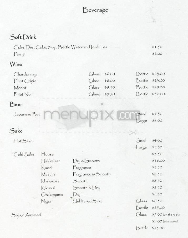 Menu page 5