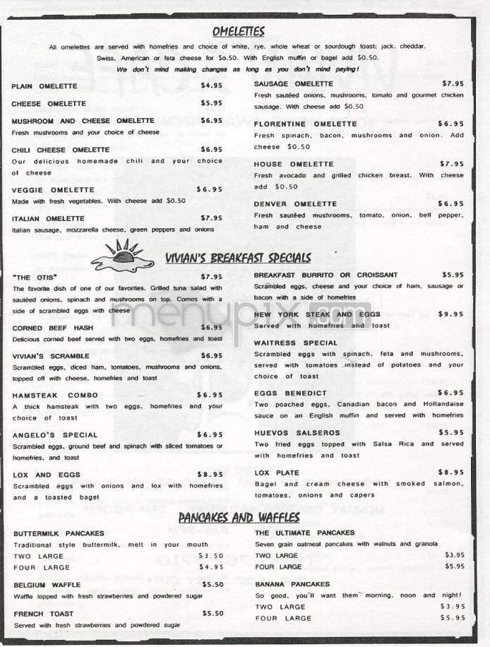 Menu page 2