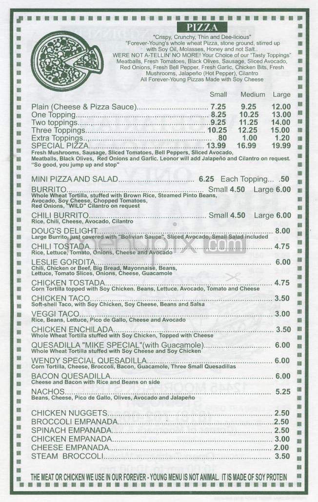 Menu page 2