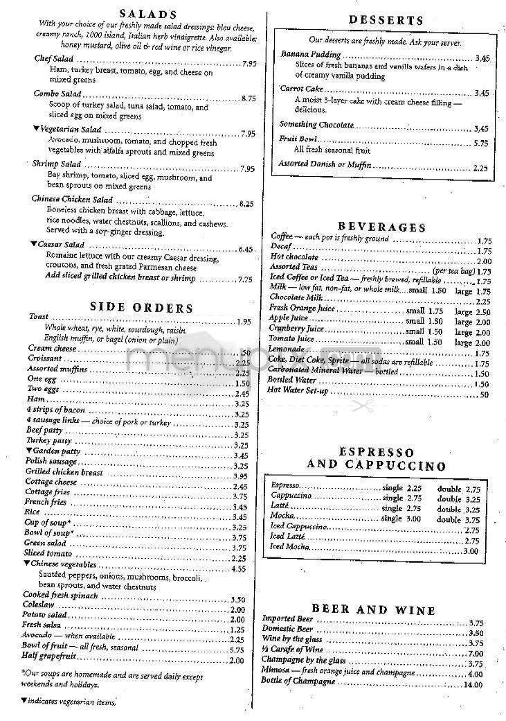 Menu page 2