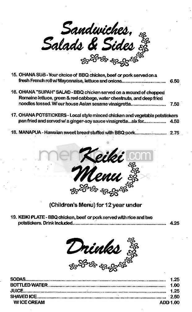 Menu page 4